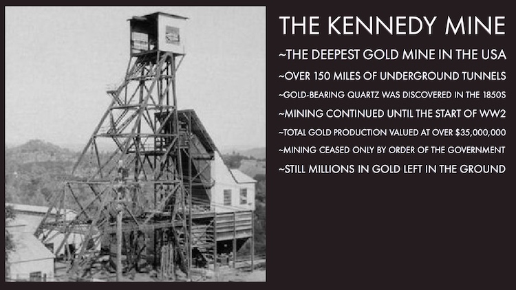 Kennedy Mine Tour