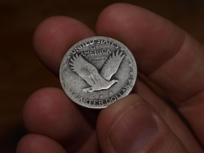 Silver Coin Found Metal Detector