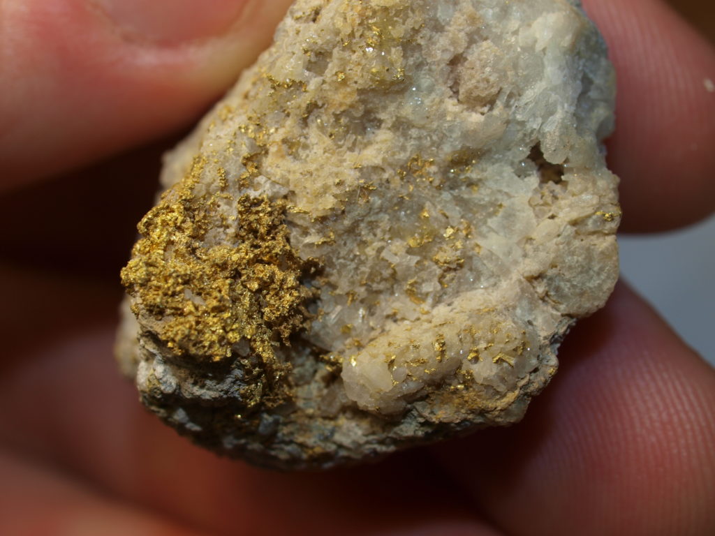 Raw Gold Rock Quartz