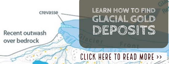 Find Glacial Gold Sources