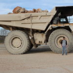 Cortez Gold Mining Truck Nevada