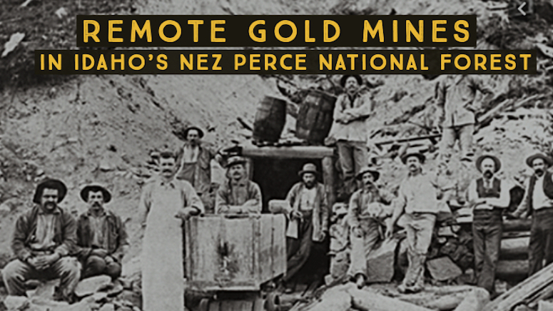 Mining Nez Perce National Forest