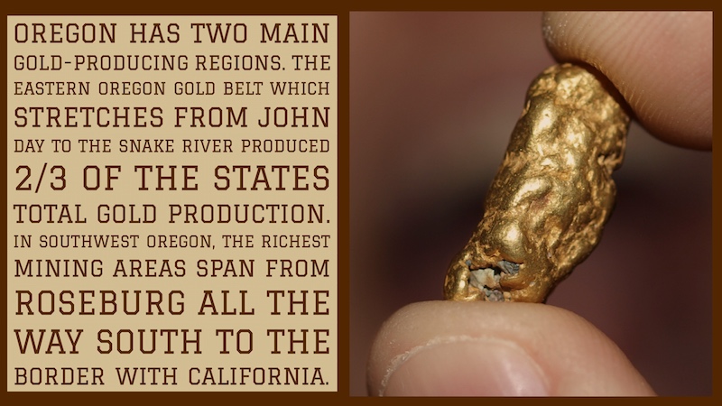 Gold Mining Oregon Rivers