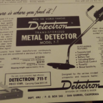 Metal detector 1960s