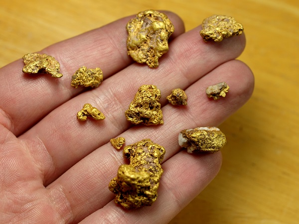 gold nuggets from Arizona