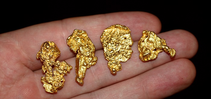Bedrock gold
