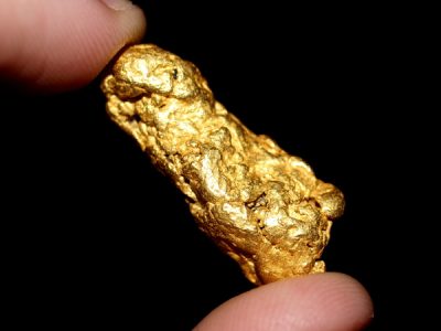 Gold Nugget from Mining Claim