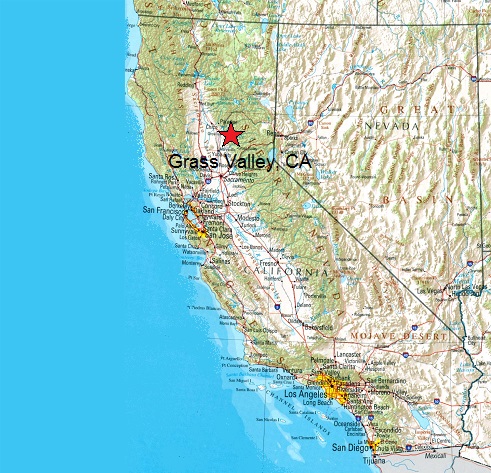 Where is Grass Valley, California